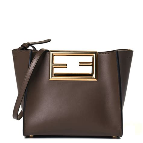 fendi way small|fendi small tote bag.